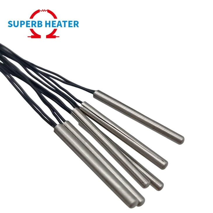 24V 44V 48V 25W 30W Double Semi-circular Electric Heating Tube With Cracked Heating Element For Semiconductor And Chip Equipment