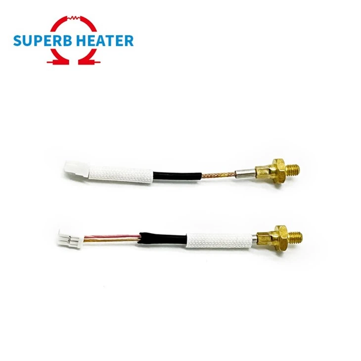 High Precision K Type M3 M4 Bolt Head Thermocouple Screw Temperature Sensor For 3D Printers